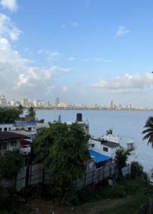 Enjoying the view working from home in Bombay, India
